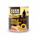 Farm Fresh Kurča, losos + sladké zemiaky 800g